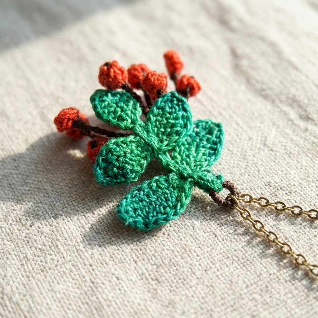 šperky z chirurgické oceli a jeřabiny